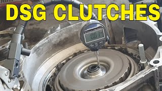 DSG CLUTCH PACK install in trans transmission [upl. by Marinelli]