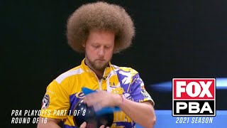 2021 Kia PBA Playoffs Round of 16 Playoffs Part 1 of 8  Full PBA Bowling Telecast [upl. by Chun991]