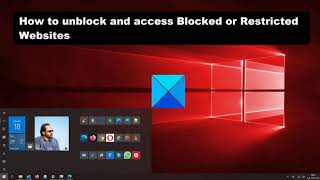 How to unblock and access Blocked or Restricted Websites [upl. by Enylcaj]