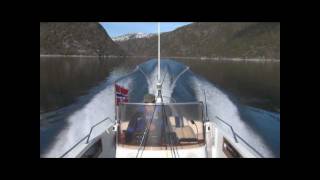 Ryds 600 With Yamaha 150 Outboard  Norwegian Fjord Velfjorden [upl. by Cappella]