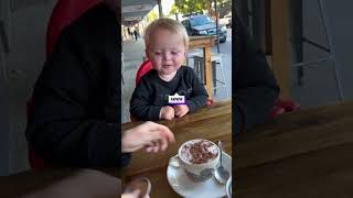 When your toddler is a distinguished gentleman ☕️🥺 🎥 TT gunnertheketokid [upl. by Brande863]