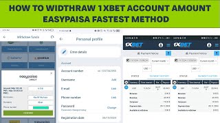 1xbet Withdraw 1xbet easpaisa Withdraw Withdraw Problem in 1XBET1xbet withdrawal kaise kare [upl. by Olivero]