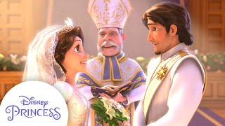 Rapunzel Marries Flynn Rider  Tangled Ever After [upl. by Urina]