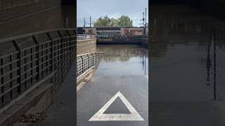 Castelldefels túnel bajo las vías inundado [upl. by Akerdna911]