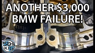 This causes VANOS codes  E90 Cam Bearing Ledge Failure DIY [upl. by Acirat]