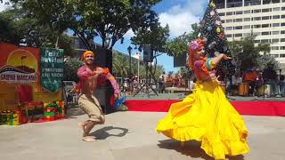 Danza Nacionalista  Parranda venezolana quotLa Burraquot de Danzas Villa Rosa [upl. by Leahkim]