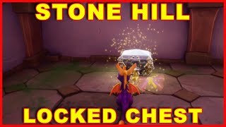 Spyro How to Get Stone Hill Chest Key Locked Treasure REIGNITED TRILOGY [upl. by Georgena632]