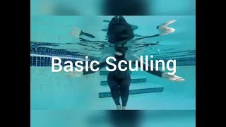 How To Do Basic Sculling for Treading Water From Synchro Swimmer Swimming Lessons For Adults [upl. by Girvin]