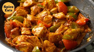 CHICKEN JALFREZI  RESTAURANT STYLE CHICKEN JALFREZI  JALFREZI CHICKEN CURRY [upl. by Celia]