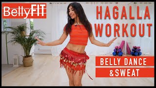 Belly Dance  Full body Workout  Hagalla Style [upl. by Berthold]