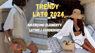 NAJGORĘTSZE🔥TRENDY MODOWE na LATO 2024 ☀️ [upl. by Fihsak886]