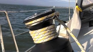 How To Use a Marine Winch By Lewmar [upl. by Natanhoj36]