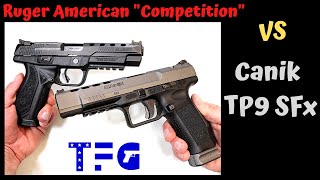 Ruger American Competition VS Canik TP9 SFx  TheFirearmGuy [upl. by Ymrots994]