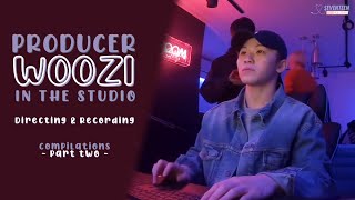 PART 2 Seventeen Woozi in Recording Studio Going SVT and Inside SVT cut 프로듀서 우지 모음 [upl. by Andeee51]