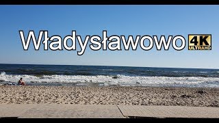 Władysławowo 4K  Poland walking tour [upl. by Eibreh]