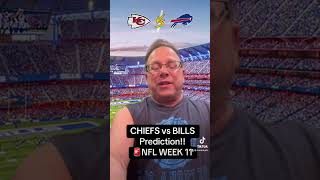 CHIEFS vs BILLS Prediction🚨NFL WEEK 11 [upl. by Adlig]