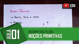 Aula 01  Noções primitivas [upl. by Zeuqcaj]