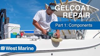 Gelcoat Boat Repair Part 1 Components [upl. by Strade]