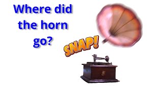 Why did the gramophone lose its horn [upl. by Aynekal]