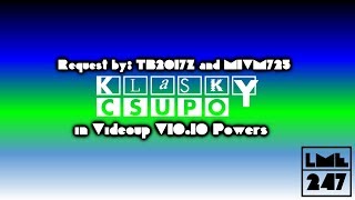 REQUESTED Klasky Csupo in Videoup V1010 Powers [upl. by Aohsoj526]