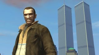 What Do The TWIN TOWERS Look Like in GTA 4 How 911 Changed GTA [upl. by Aisor]