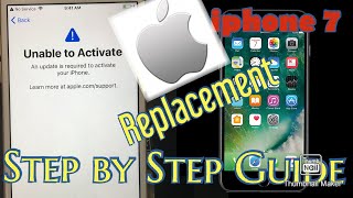 Iphone 7 amp 7 Plus Unable to activate  no service  Apple Replacement  EXTENDED Edition 2020 [upl. by Ative65]