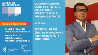 FORUM DELLA COMUNICAZIONE 2022  Phygital Talk di Apertura  Digital Communication Day [upl. by Dobbins]