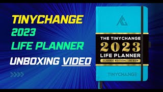 TinyChange 2023 Life Planner unboxing [upl. by Komarek]