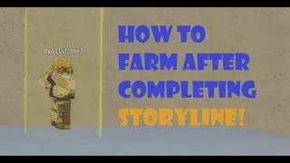 How to farm after completing storyline on YBA YBA tutorial for leveling up [upl. by Emee840]