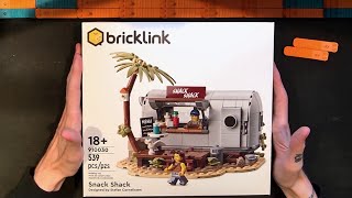 LEGO Bricklink Designer Program Series 1 Snack Shack 910030 Build and Review Glad To Be Back [upl. by Attenyw]