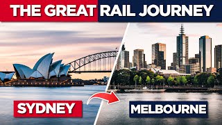 Australia’s Scenic Train Journey Sydney to Melbourne  Fuconomy [upl. by Herculie]