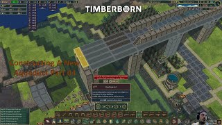 Timberborn Constructing A New Aqueduct Part 04 [upl. by Accisej408]