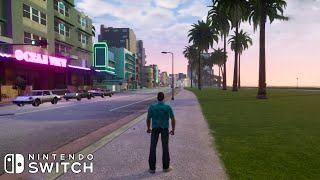 GTA VICE CITY  DEFINITIVE EDITION  Switch Gameplay [upl. by Elwyn]