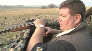 George Digweed shoots crows in Sussex [upl. by Ecirtnom]