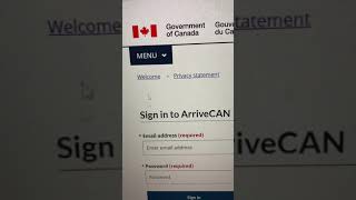 How do I create an ArriveCAN account [upl. by Ellehcer]