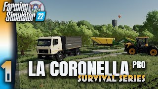 La Coronella Pro Map 1  Survival Series  Farming Simulator 22 [upl. by Feingold]