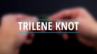 How to Tie a Trilene Knot [upl. by Goldshell297]