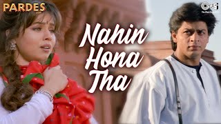 Nahin Hona Tha Lekin Ho Gaya  Ho Gaya Hai Mujhe Pyaar  Alka Yagnik  Udit Narayan  Pardes [upl. by Fennie467]