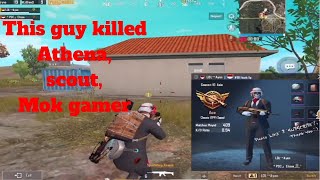 Athena Scout Mok Killed By Single Player  Pubg Mobile [upl. by Akiraa973]