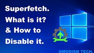 How to disable SuperfetchSysmain What is it amp Why it can cause high disk usage  Windows Tutorial [upl. by Douty]