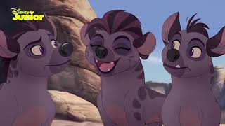 The Lion Guard  🎶 Harmonised Hyena Songs  Disney Junior Arabia [upl. by Phylis]