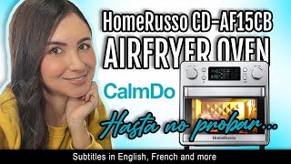 MI NUEVO HORNO CON AIRFRYER HomeRusso de CalmDo  Do It Laura [upl. by Kingsbury]