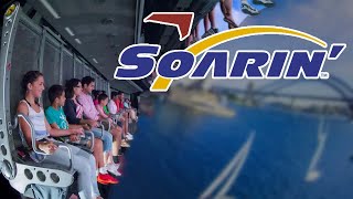 Full Ride Through and Pre Show for Soarin around the World [upl. by Anomahs]