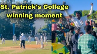 St Patrick’s College winning moment  Battle of the Golds 2023 [upl. by Sellma349]