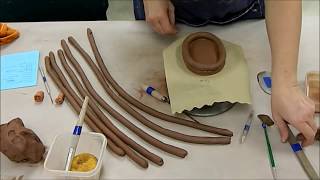 Coil Pot Construction Techniques [upl. by Fernyak394]