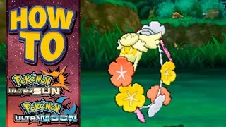 HOW TO GET Comfey in Pokemon Ultra Sun and Moon [upl. by Yedarb252]