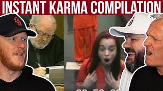 INSTANT KARMA REACTION  OFFICE BLOKES REACT [upl. by Lenette951]