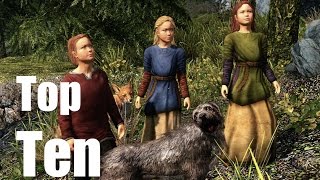 Top Ten Adoptable Children of Skyrim [upl. by Demaggio239]