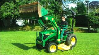 Used John Deere 4100  PowercutUK [upl. by Eatnohs]