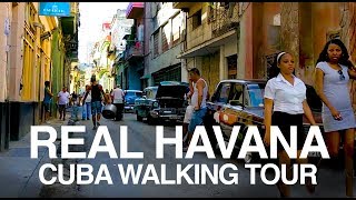 Real Havana walking tour  whats Havana really like [upl. by Amin]